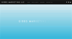 Desktop Screenshot of gibbsmarketingllc.com